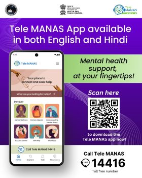 Tele MANAS App poster English